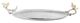 A & B Home Alvada 2-Piece Silver Large Decorative Tray Set-2
