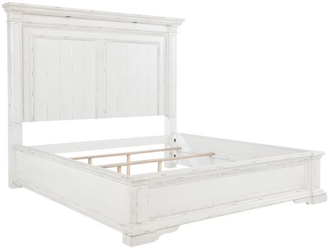 Coaster® McKinney 5-Piece Vintage White Eastern King Bedroom Set-1