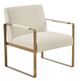 Olliix by Martha Stewart Jayco Cream Accent Chair-1