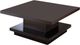 Coaster® Reston Cappuccino Pedestal Square Coffee Table-0
