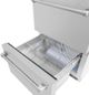 ZLINE 24 in. Touchstone 168 Can Outdoor-Rated Dual Refrigerator Drawer with Satin Stainless Steel Doors-5