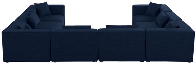 Meridian Furniture Cube 8-Piece Navy Modular Sectional Set-1