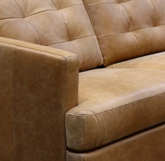 StyleCraft Dann Foley Lifestyle Caramel Sofa-2