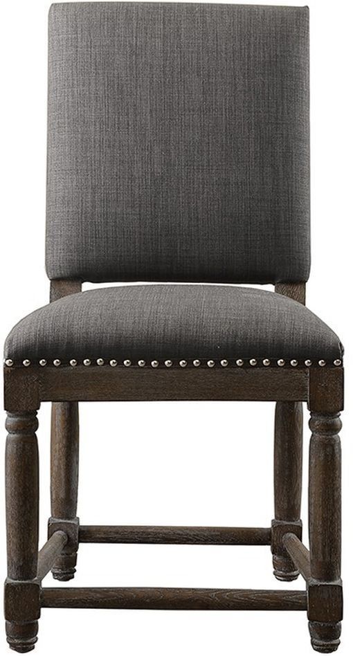 Olliix by Madison Park Grey Cirque Dining Chair (Set of 2)-0