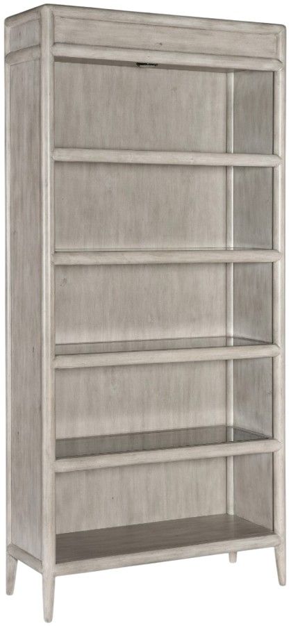 Hooker® Furniture Work Your Way™ Burnham Gray Mink Bookcase-0
