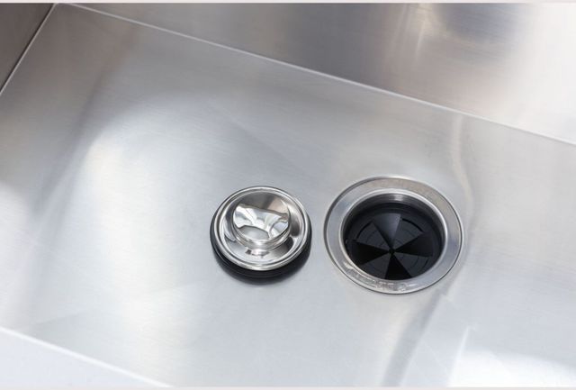 GE® 0.5 HP Continuous Feed Green Garbage Disposal-2