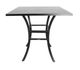CabanaCoast® Monaco Contract Aluminum 42" Outdoor Square Bar Table-1