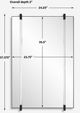 Uttermost® Ladonna Black Accent Mirror-2
