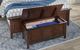 A-America® Westlake Cherry Brown Cedar Lined Blanket Trunk-1