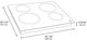 Zline 24" Black Induction Cooktop-4