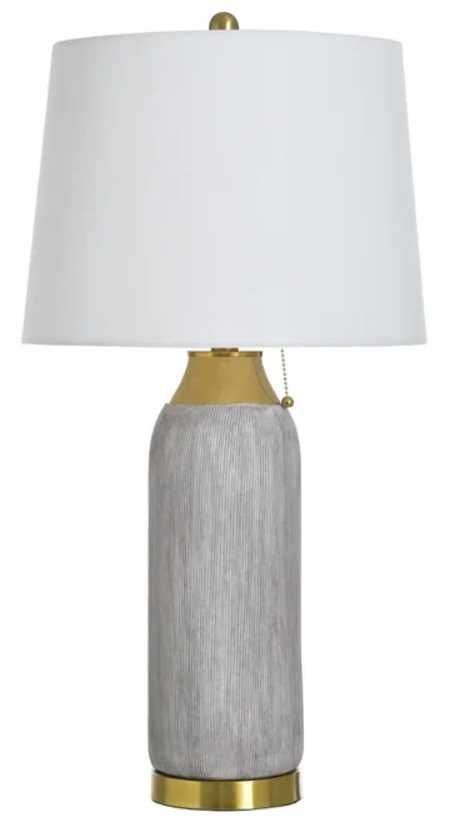 Stylecraft Plated Gold Table Lamp-0