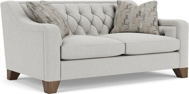 Flexsteel® Sullivan Silver Glacier Loveseat-0