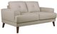Porter International Designs Anzio Cream Loveseat-0