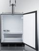 Summit® 5.5 Cu. Ft. Stainless Steel Beer Cooler/Kegerator-2