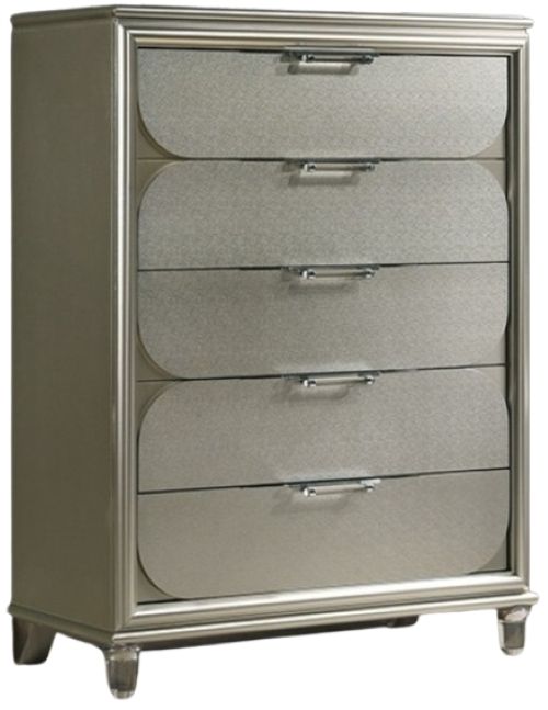 Furniture of America® Sheridan Silver Chest-0