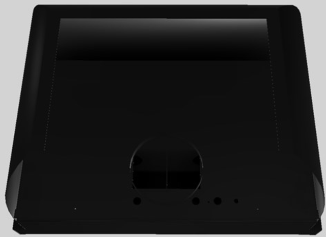 Vent-A-Hood® Designer Series 36" Black Wall Mounted Range Hood-2