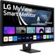 LG 32" Full HD IPS MyView Black Smart Monitor-1