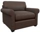 La-Z-Boy® Olson Cognac Leather Chair and a Half-0