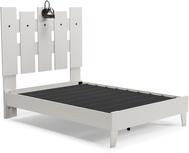 Signature Design by Ashley® Vaibryn White Full Panel Platform Bed-1