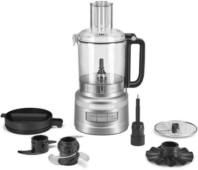 KitchenAid® 9-Cup Contour Silver Food Processor-1