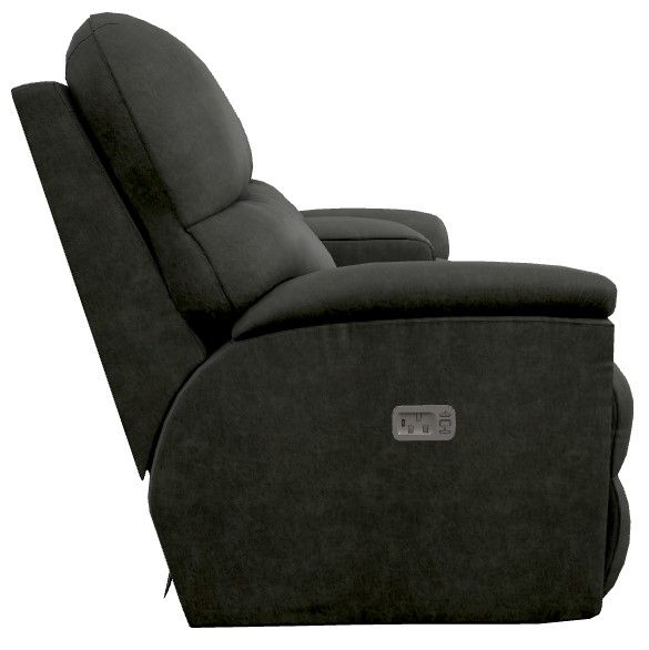 La-Z-Boy® Trouper Ink Power Reclining Loveseat with Console and Headrest-2