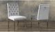 Kwality Imports Regan 2-Piece Gray Accent Chairs Set-0