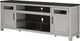 Signature Design by Ashley® Darborn Gray/Brown 88" TV Stand with Electric Fireplace-1