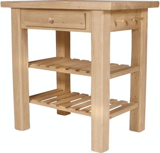 John Thomas Furniture® Select Unfinished Kitchen Island Colony House