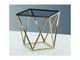 Kwality Imports Mia Gold End Table-0