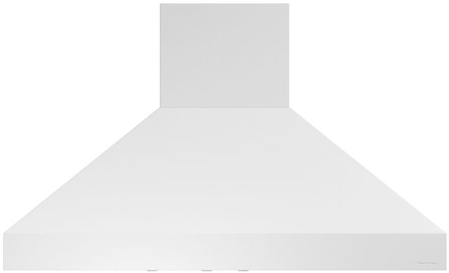 Vent-A-Hood® 66" White Euro-Style Island Range Hood-0
