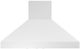 Vent-A-Hood® 66" White Euro-Style Island Range Hood-0
