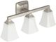 Moen® Voss™ Brushed Nickel Three Globe Bath Light-0
