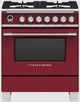 Fisher & Paykel 30" Red Pro Style Dual Fuel Range-0