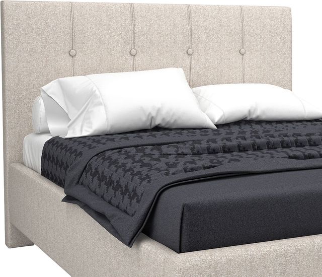 Beaudoin Customizable Breeze Deluxe Lyon Queen Upholstered Headboard-0