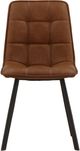 Dovetail Furniture Itzli 2-Piece Brown Dining Chair Set-1