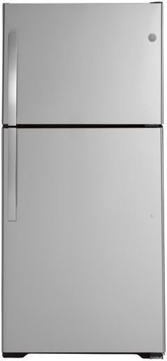 GE® 30 in. 19.2 Cu. Ft. Fingerprint Resistant Stainless Steel Top Freezer Refrigerator