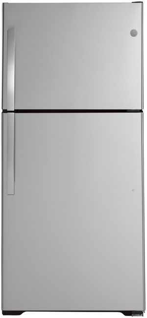 GE 30 in. 19.2 Cu. Ft. Fingerprint Resistant Stainless Steel Top Freezer Refrigerator