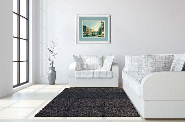 Classy Living Antonia Canaletto The Grand Canal, Venice The Rialto Bridge 34" Wall Art-1
