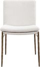 Uttermost® Ascend Aged Gold/White Dining Side Chair-3