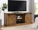 Furniture of America® Borrego Dark Oak TV Console-1