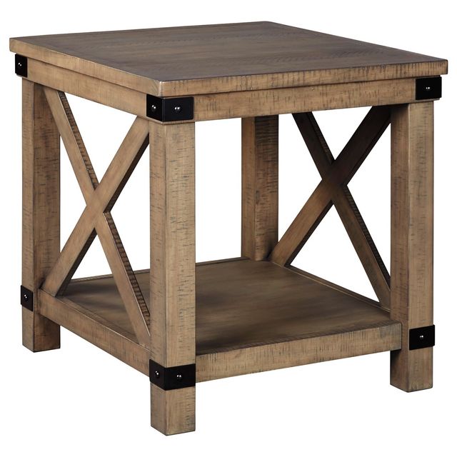 Signature Design by Ashley® Aldwin 2-Piece Gray End Tables Set-1