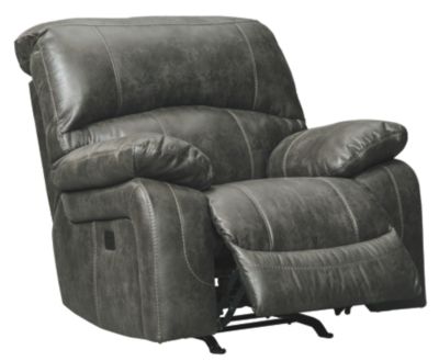 Signature Design by Ashley® Dunwell Steel Power Rocker Recliner-0