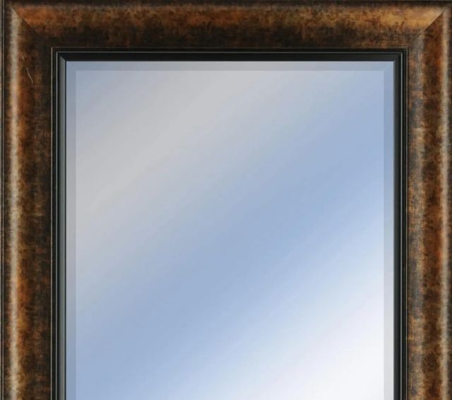 Classy Art Style 205 Bronze/Chrome Wall Mirror-1