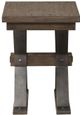 Liberty Furniture Sonoma Road Weather Beaten Bark Chair Side Table-1
