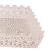 A & B Home Tessa Beige Lace Tray-1