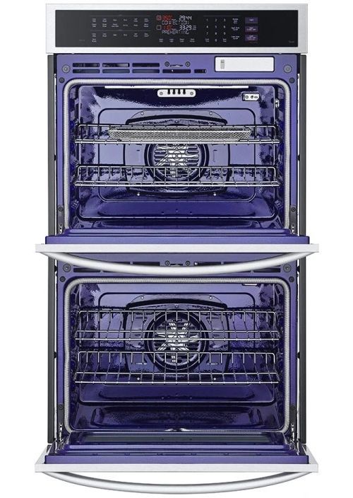LG 30” PrintProof® Stainless Steel Built In Double Electric Wall Oven-1