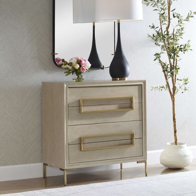 Uttermost® Alessia Light Oak Accent Chest-2