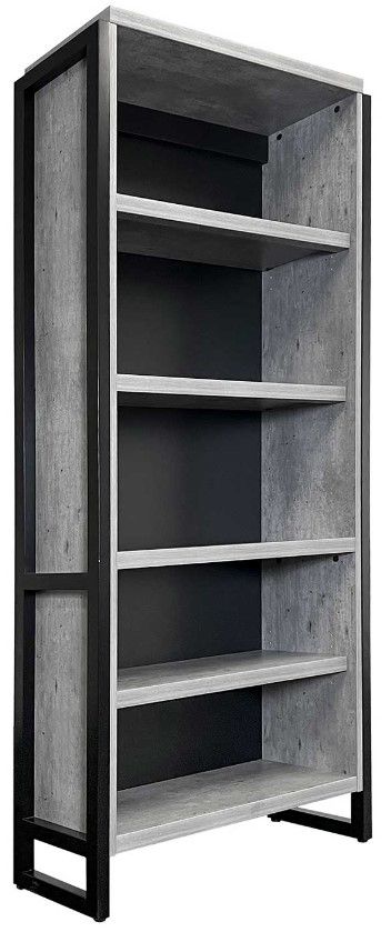 Martin Furniture Mason Concrete Open Bookcase-0
