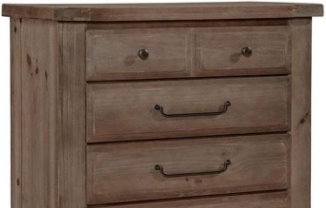American Wholesale Furniture Lumbermill Saddle Grey Chest-1