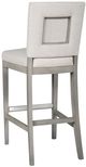 Vanguard® Furniture Vanguard Juliet Nate Alabaster/Dove Gray Stocked Performance Dining Stool-2